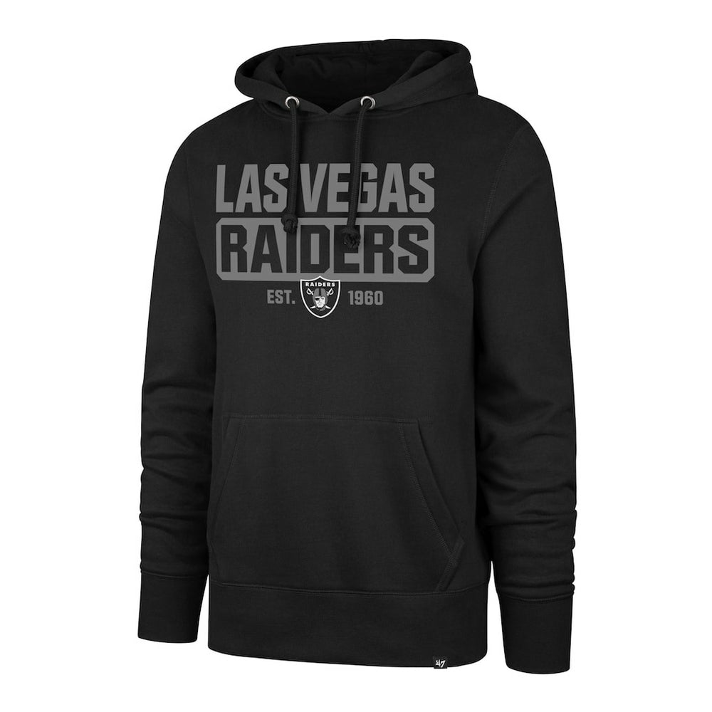Las Vegas Raiders 47 brand '47 Box Out Headline Pullover Hoodie