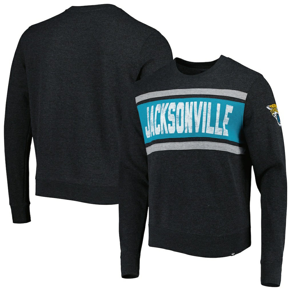 Jacksonville Jaguars 47 brand '47 Bypass Tribeca Pullover Sweatshirt