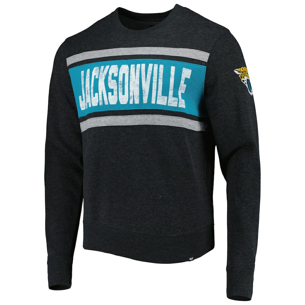 Jacksonville Jaguars 47 brand '47 Bypass Tribeca Pullover Sweatshirt