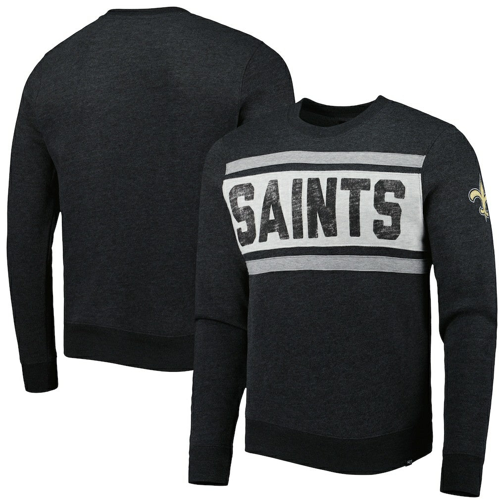 New Orleans Saints 47 brand '47 Bypass Tribeca Pullover Sweatshirt