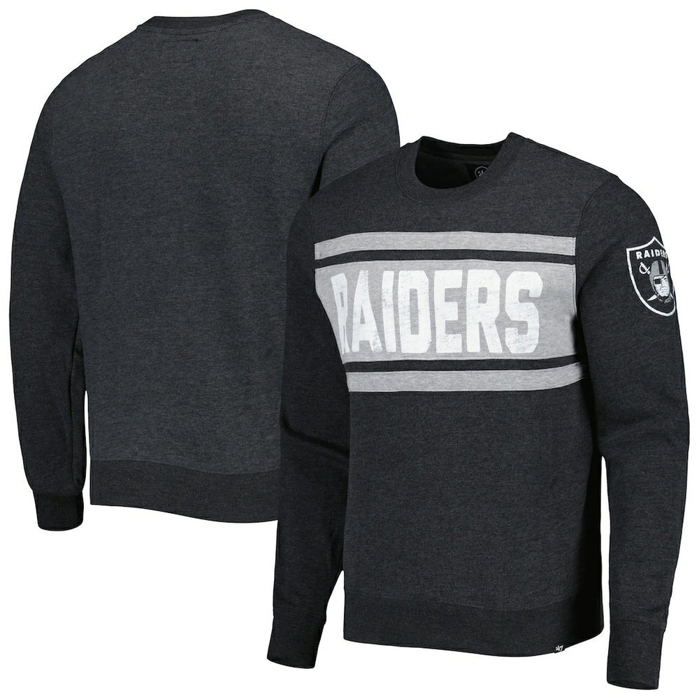 Las Vegas Raiders 47 brand '47 Bypass Tribeca Pullover Sweatshirt