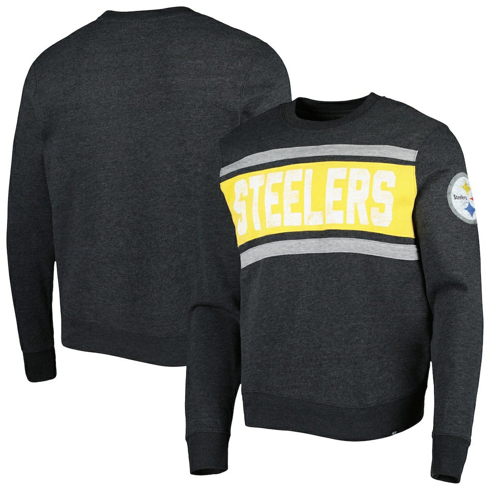 Pittsburgh Steelers 47 brand '47 Bypass Tribeca Pullover Sweatshirt
