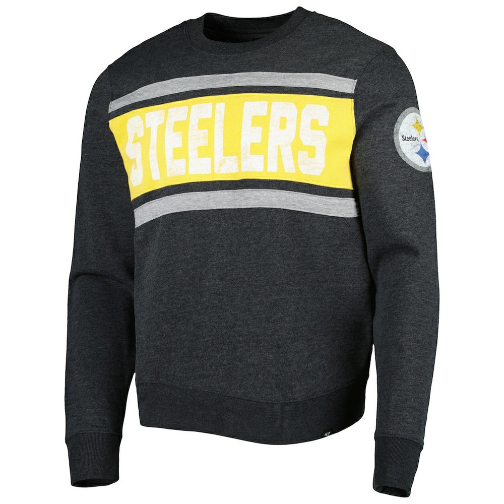 Pittsburgh Steelers 47 brand '47 Bypass Tribeca Pullover Sweatshirt