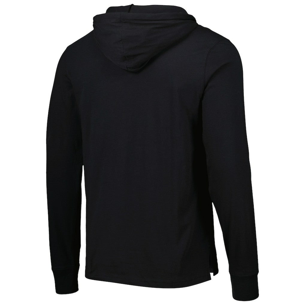 New Orleans Saints 47 brand '47 Field Franklin Hooded Long Sleeve T-Shirt