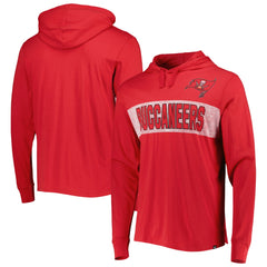 Tampa Bay Buccaneers 47 brand '47 Field Franklin Hooded Long Sleeve T-Shirt