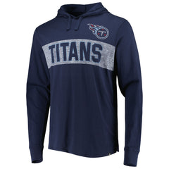 Tennessee Titans 47 brand '47 Field Franklin Hooded Long Sleeve T-Shirt