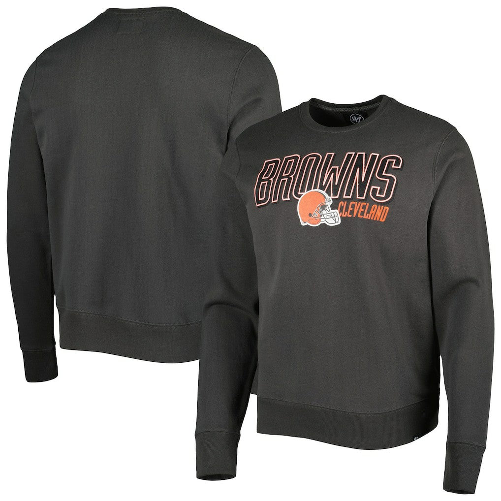 Cleveland Browns 47 brand '47 Locked In Headline Pullover Sweatshirt