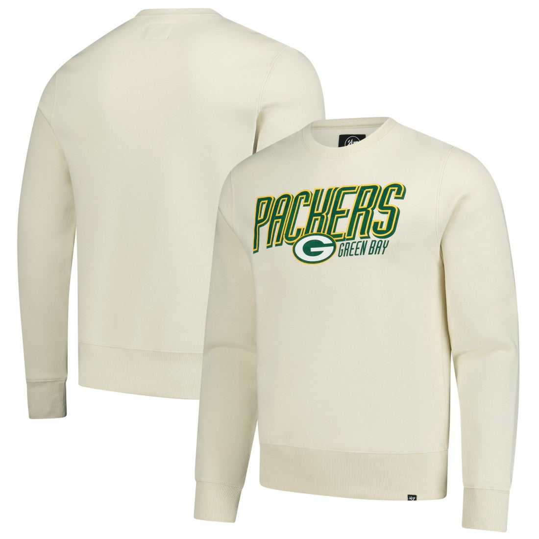 Green Bay Packers 47 brand '47 Locked In Headline Pullover Sweatshirt