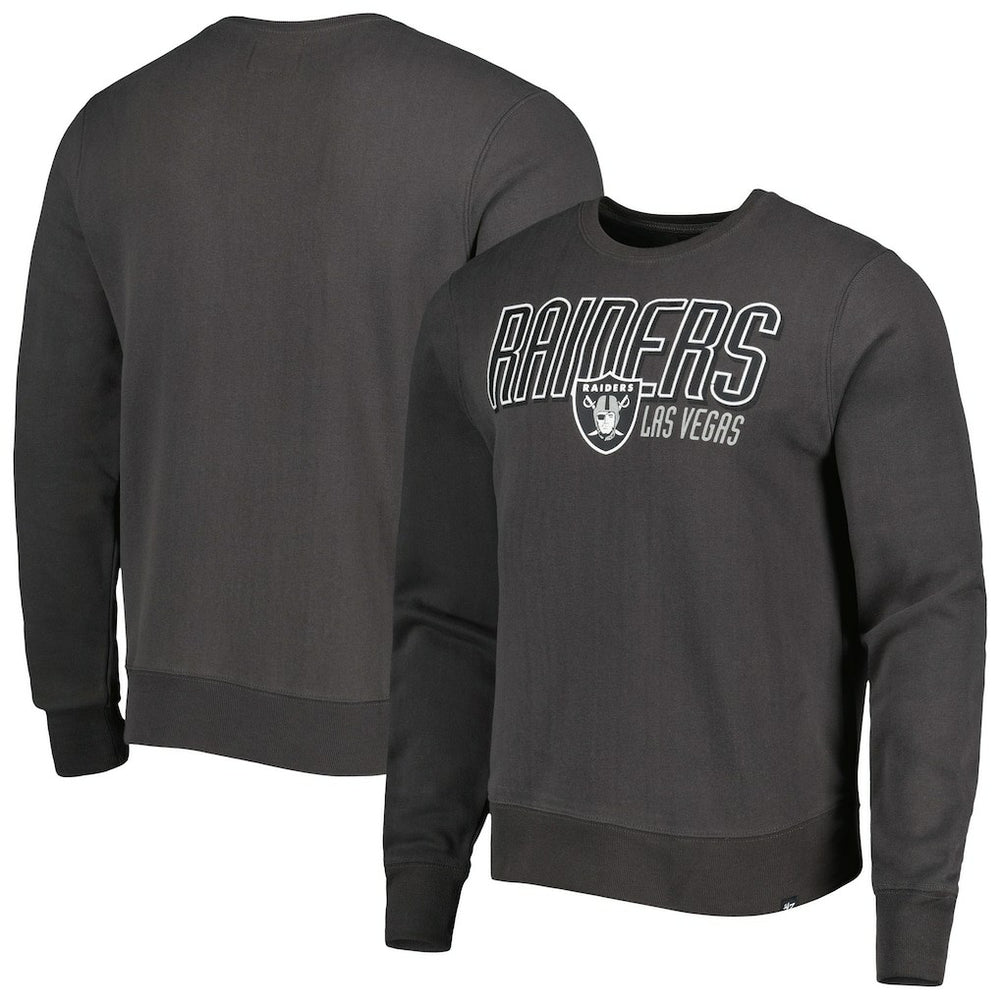 Las Vegas Raiders 47 brand '47 Locked In Headline Pullover Sweatshirt