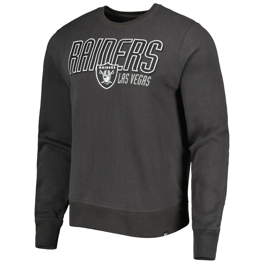 Las Vegas Raiders 47 brand '47 Locked In Headline Pullover Sweatshirt