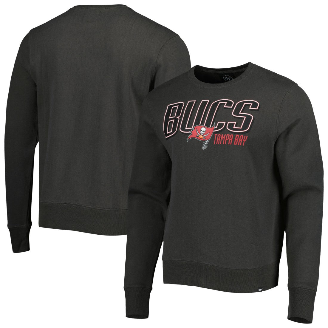 Tampa Bay Buccaneers 47 brand '47 Locked In Headline Pullover Sweatshirt