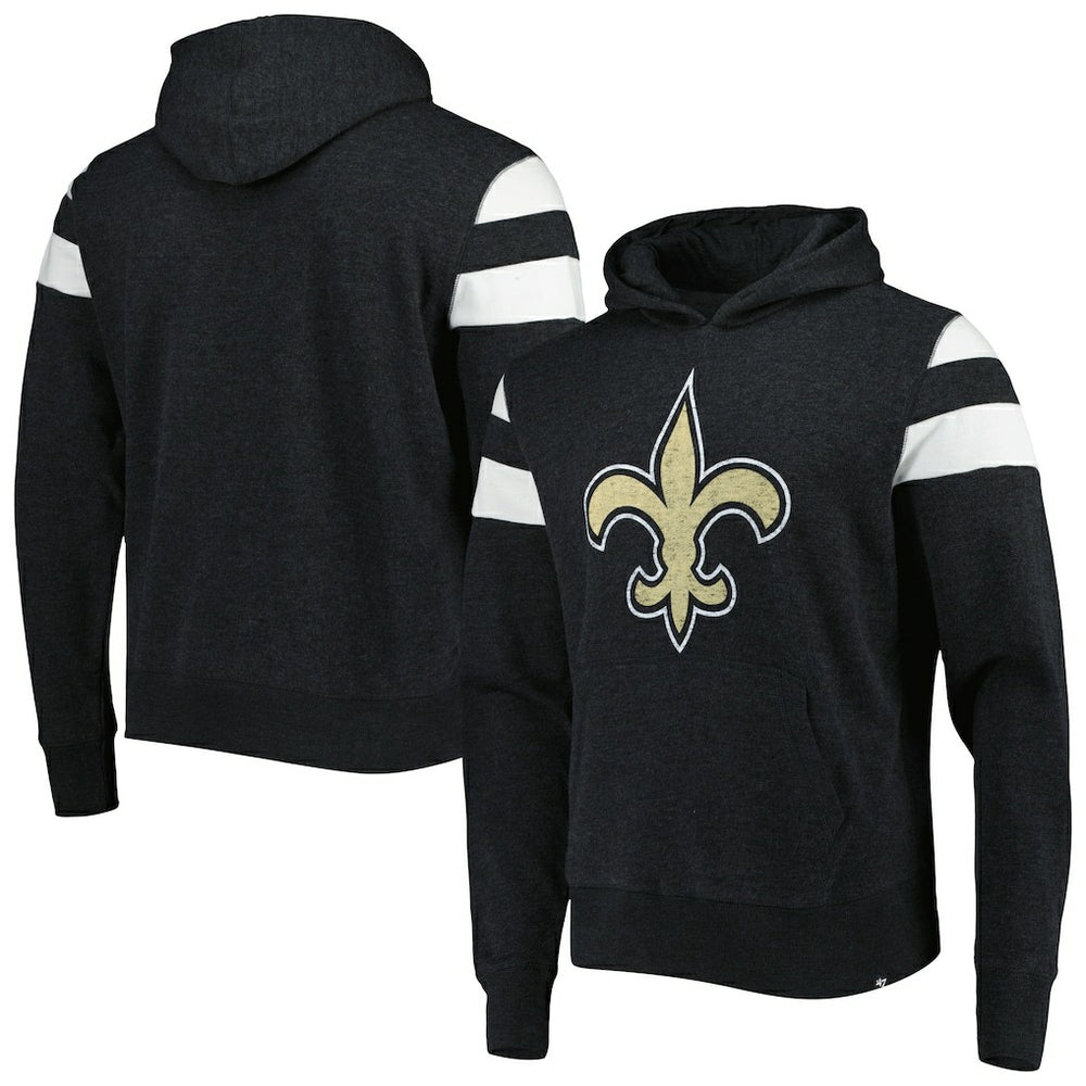 New Orleans Saints 47 brand '47 Premier Nico Pullover Hoodie