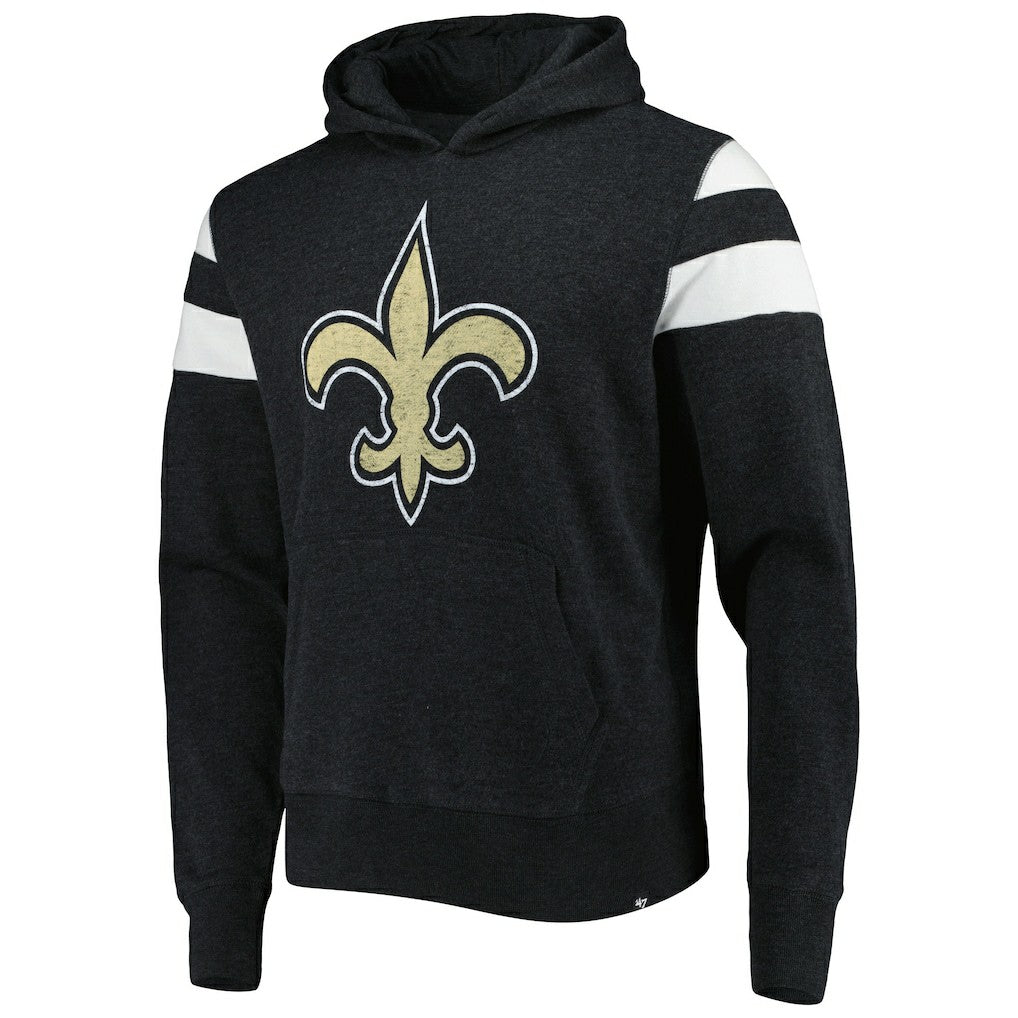 New Orleans Saints 47 brand '47 Premier Nico Pullover Hoodie