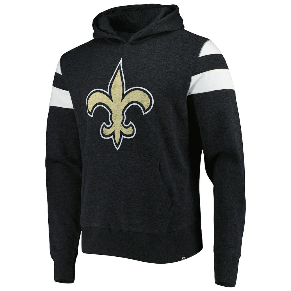 New Orleans Saints 47 brand '47 Premier Nico Pullover Hoodie