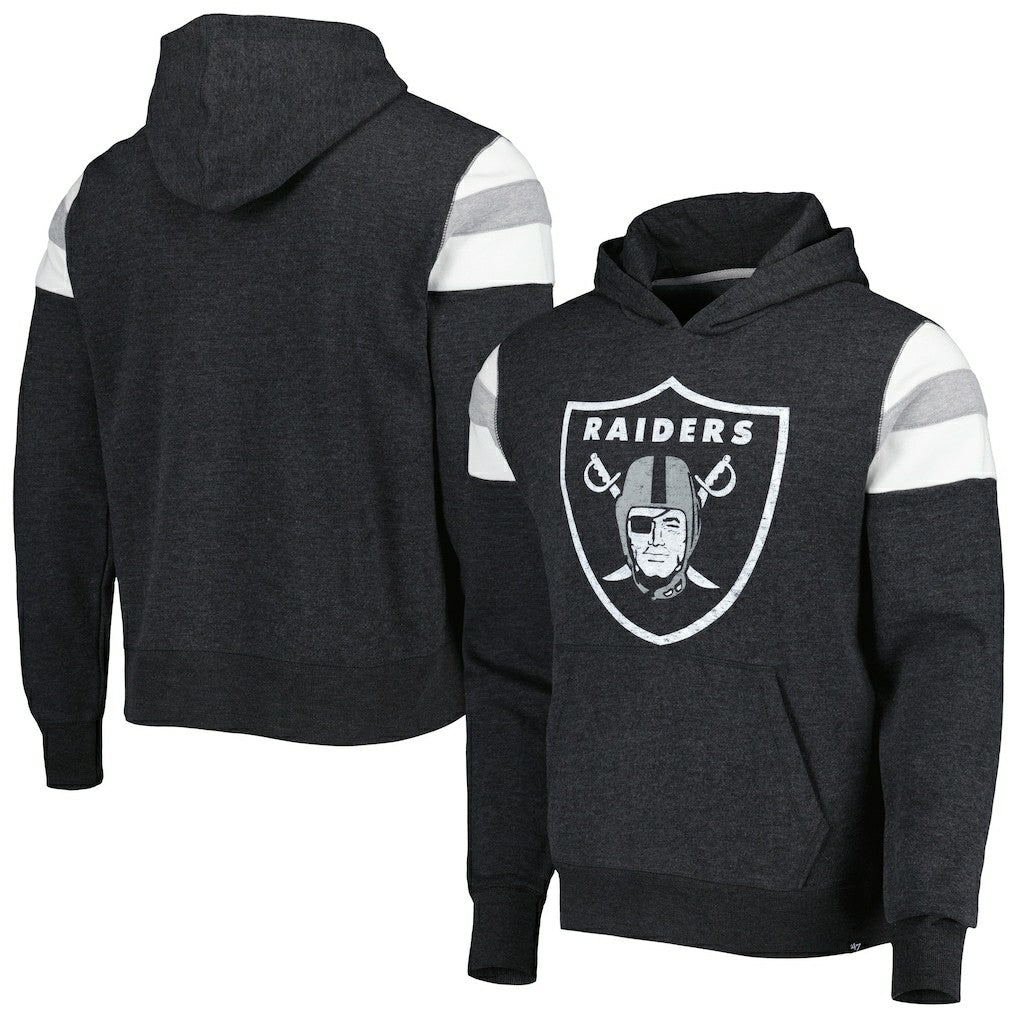 Las Vegas Raiders 47 brand '47 Premier Nico Pullover Hoodie