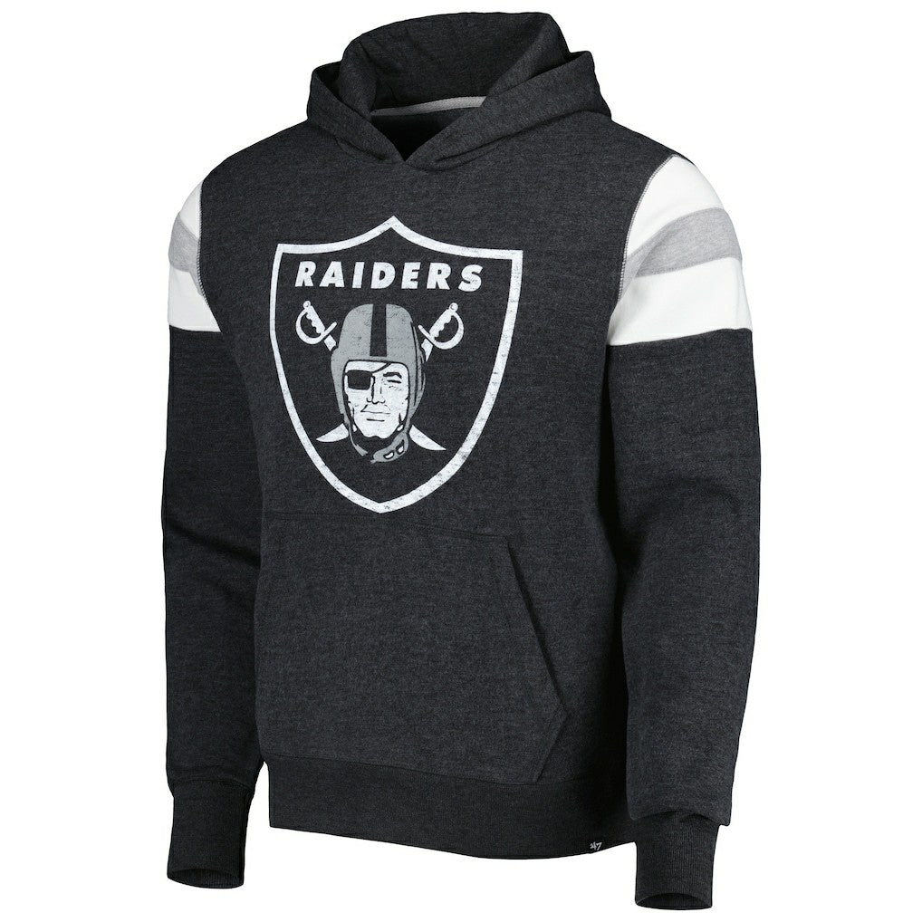 Las Vegas Raiders 47 brand '47 Premier Nico Pullover Hoodie