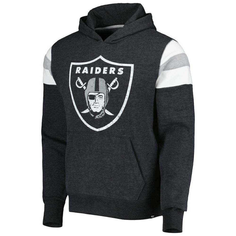 Las Vegas Raiders 47 brand '47 Premier Nico Pullover Hoodie