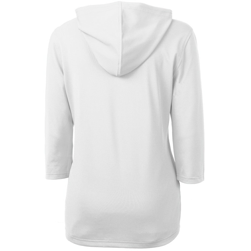 Minnesota Vikings  Cutter & Buck Women's Virtue Eco Pique 3/4 Sleeve Half-Zip Pullover Hoodie