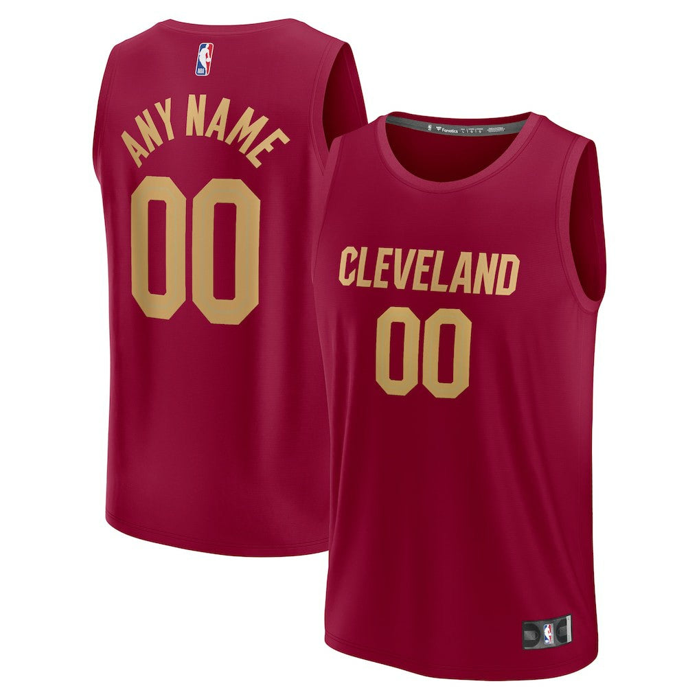 Cleveland Cavaliers Fast Break Custom Jersey sale Outlet