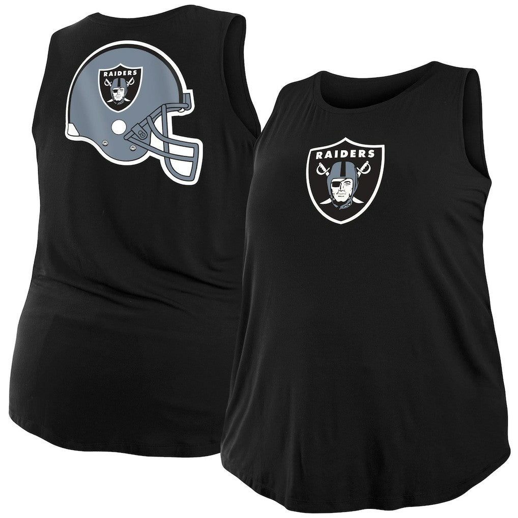 Las Vegas Raiders New Era Women's Plus Size Tank Top