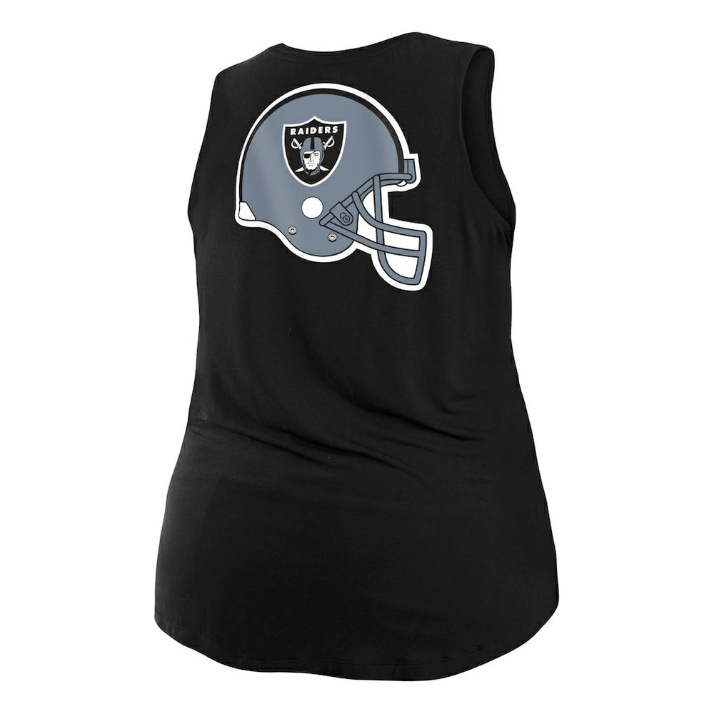 Las Vegas Raiders New Era Women's Plus Size Tank Top