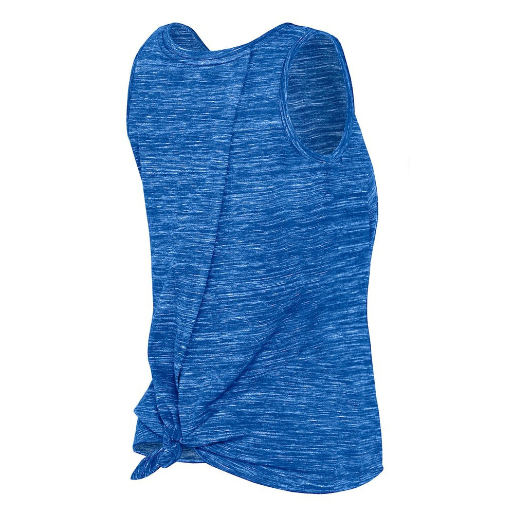 Los Angeles Rams New Era Women's Space Dye Tie-Back Tank Top