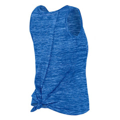 Los Angeles Rams New Era Women's Space Dye Tie-Back Tank Top