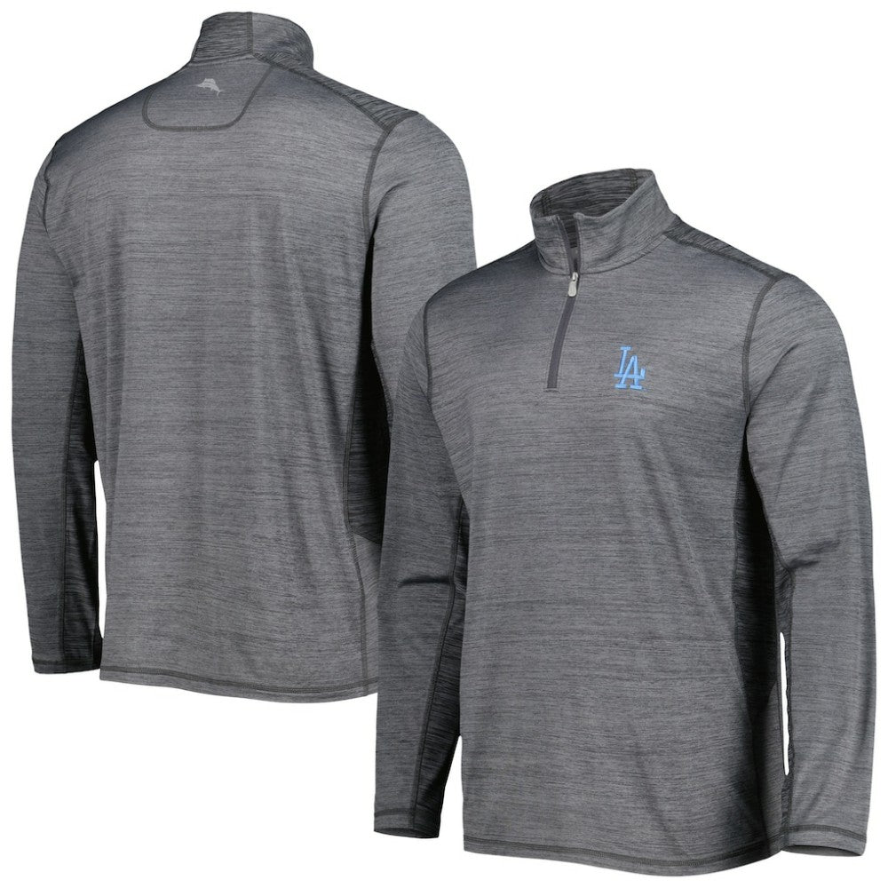 Los Angeles Dodgers Tommy Bahama Delray IslandZone Half-Zip Top | MLB Sale