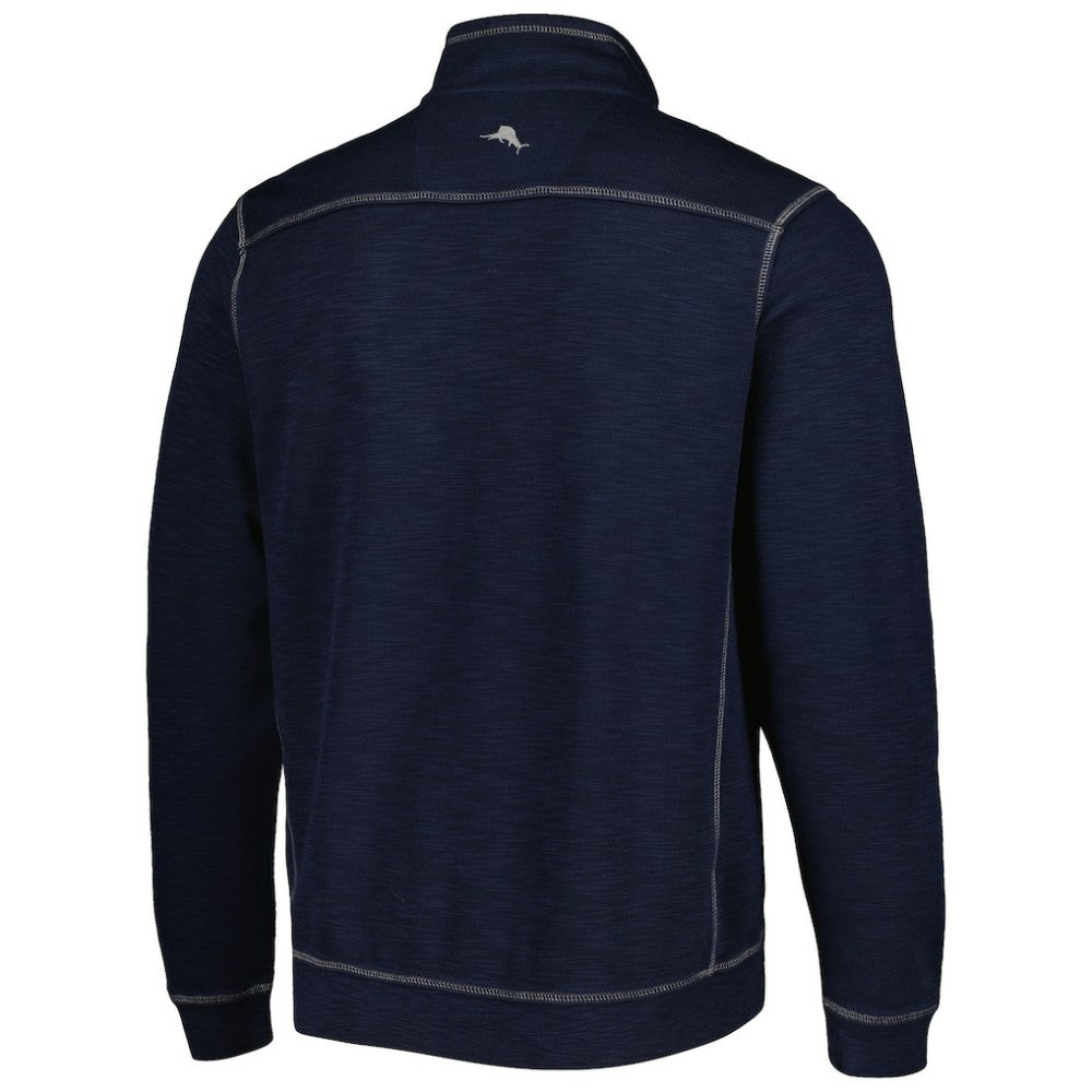 Atlanta Braves Tommy Bahama Tobago Bay Tri-Blend Quarter-Zip Sweatshirt | MLB Outlet