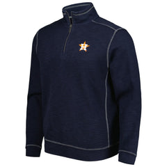 Houston Astros Tommy Bahama Tobago Bay Tri-Blend Quarter-Zip Sweatshirt | MLB For sale