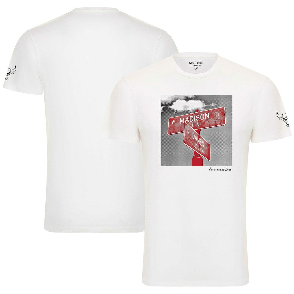 Chicago Bulls Sportiqe Unisex 1966 Collection Bingham T-Shirt sale On Sale