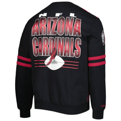 Arizona Cardinals Mitchell & Ness All Over 2.0 Pullover Sweatshirt