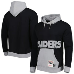 Las Vegas Raiders Mitchell & Ness Big Face 5.0 Pullover Hoodie