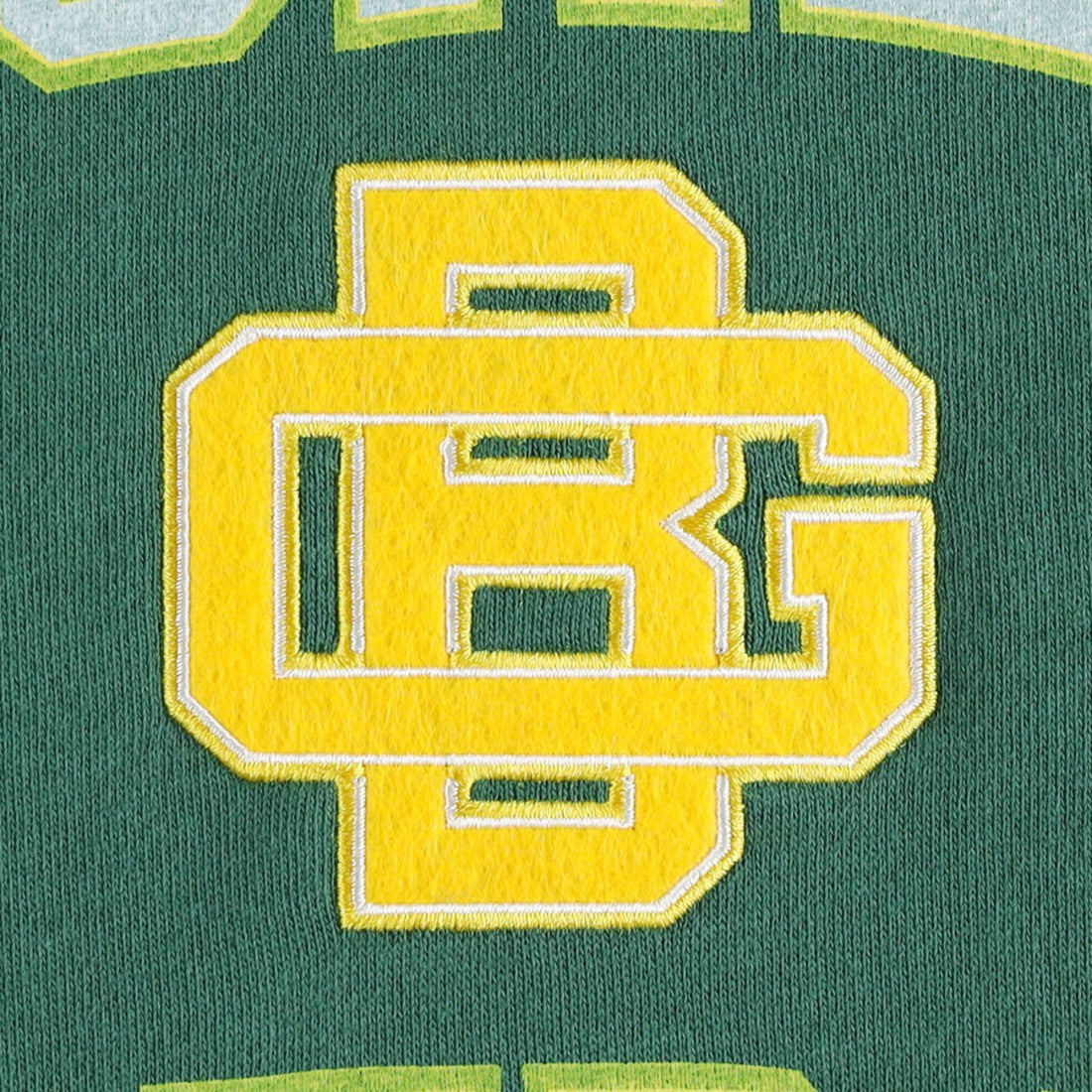 Green Bay Packers Mitchell & Ness Washed Short Sleeve Pullover Hoodie