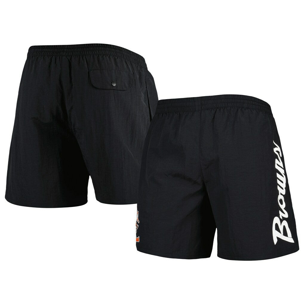 Cleveland Browns Mitchell & Ness Team Essentials Nylon Shorts
