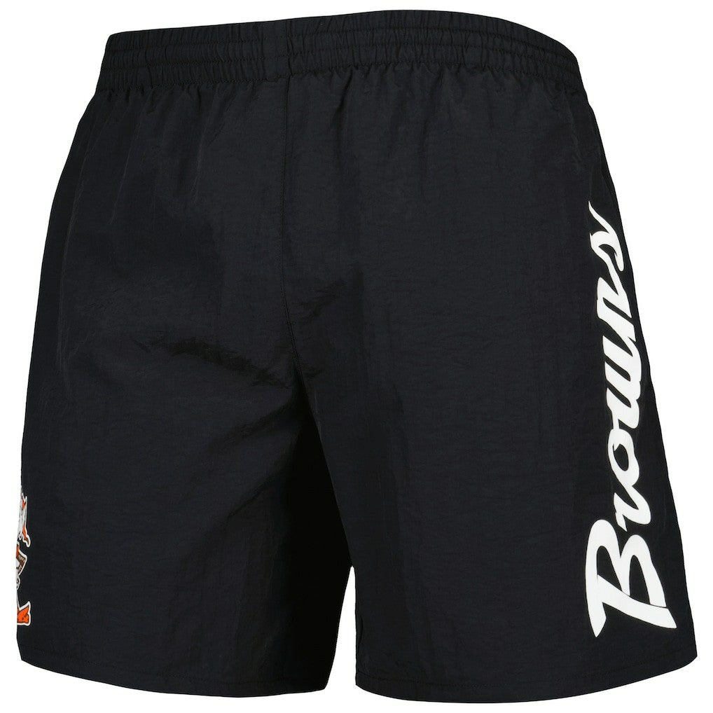 Cleveland Browns Mitchell & Ness Team Essentials Nylon Shorts