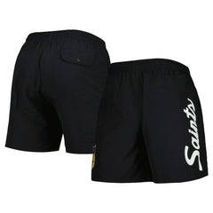 New Orleans Saints Mitchell & Ness Team Essentials Nylon Shorts