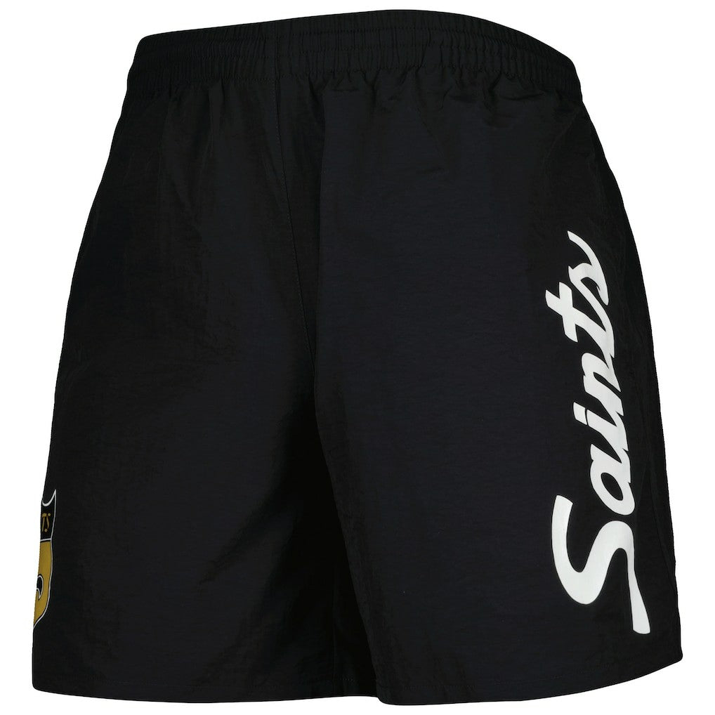 New Orleans Saints Mitchell & Ness Team Essentials Nylon Shorts