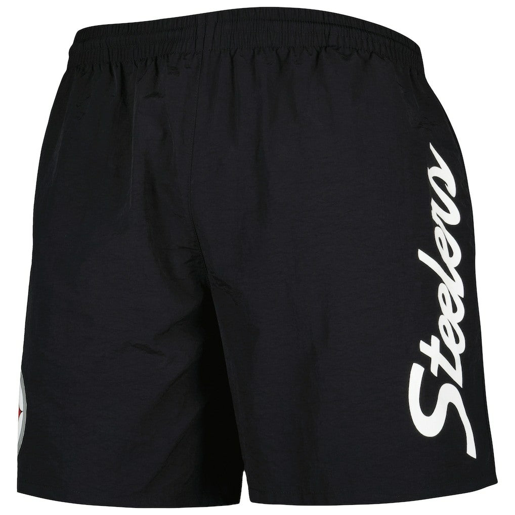 Pittsburgh Steelers Mitchell & Ness Team Essentials Nylon Shorts