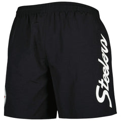 Pittsburgh Steelers Mitchell & Ness Team Essentials Nylon Shorts