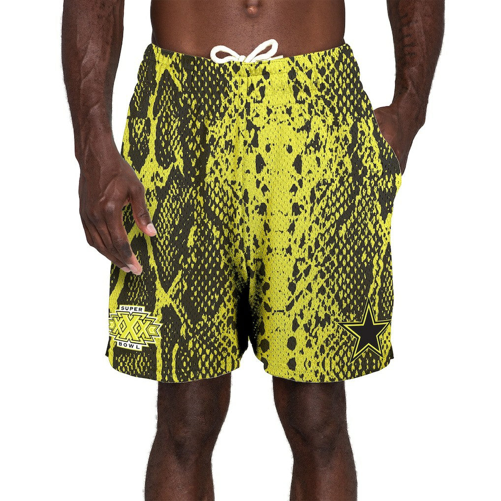 Dallas Cowboys New Era Super Bowl XXX Summer Pop Shorts