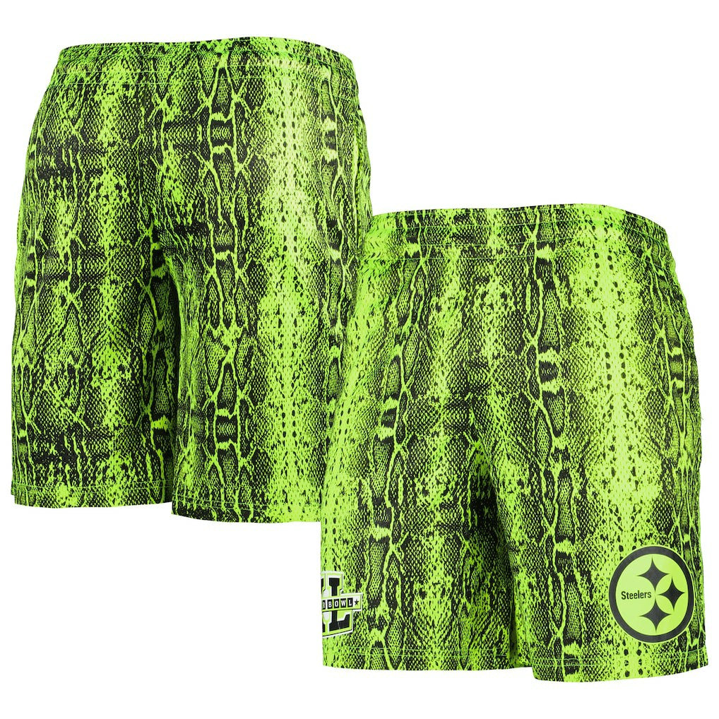 Pittsburgh Steelers New Era Summer Pop Shorts