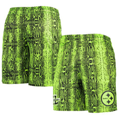 Pittsburgh Steelers New Era Summer Pop Shorts