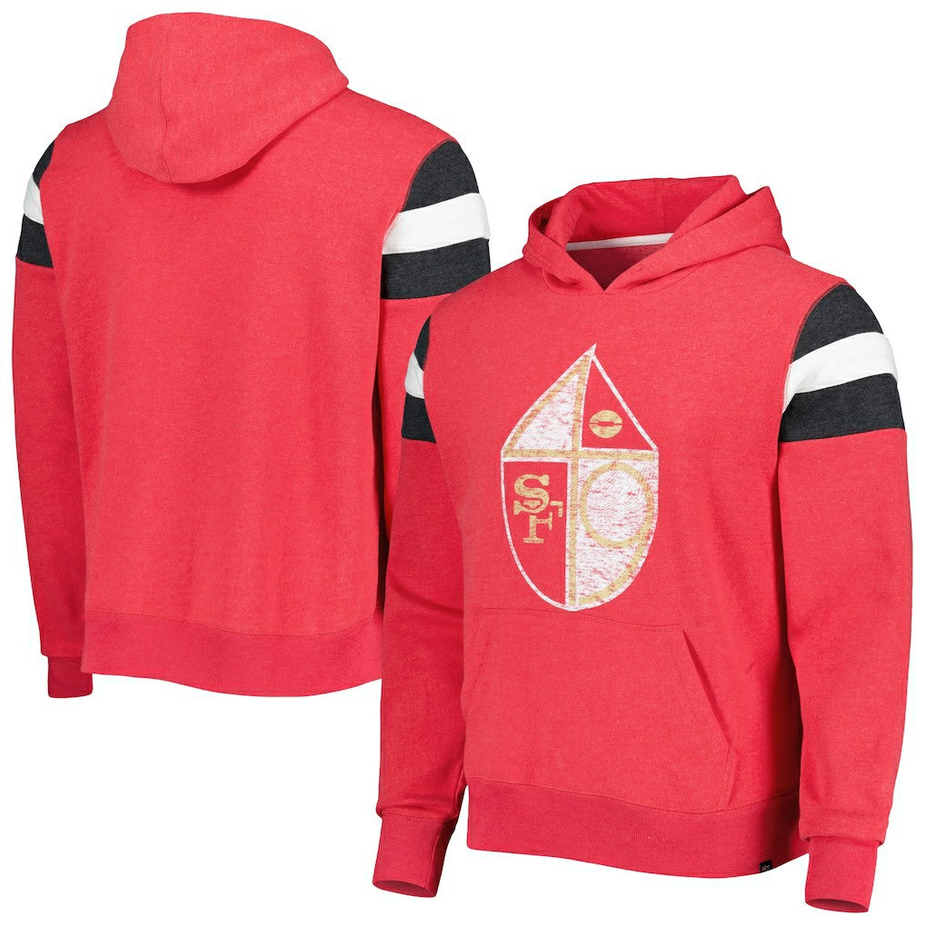 San Francisco 49ers 47 brand '47 Legacy Premier Nico Pullover Hoodie
