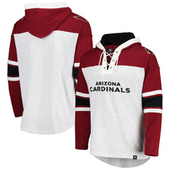 Arizona Cardinals 47 brand '47 Gridiron Lace-Up Pullover Hoodie