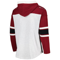 Arizona Cardinals 47 brand '47 Gridiron Lace-Up Pullover Hoodie