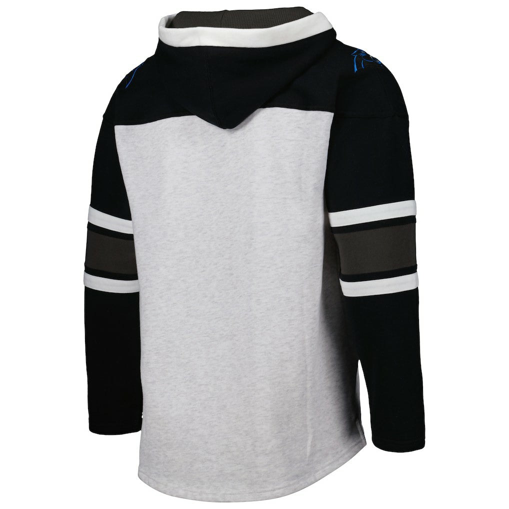 Carolina Panthers 47 brand '47 Gridiron Lace-Up Pullover Hoodie