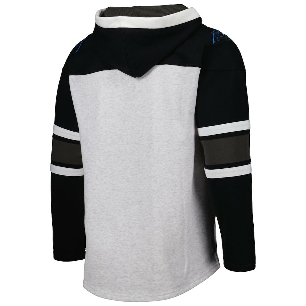 Carolina Panthers 47 brand '47 Gridiron Lace-Up Pullover Hoodie