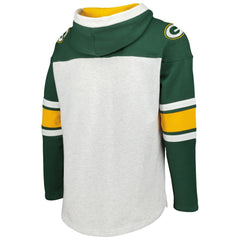 Green Bay Packers 47 brand '47 Gridiron Lace-Up Pullover Hoodie