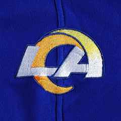 Los Angeles Rams 47 brand '47 Gridiron Lace-Up Pullover Hoodie